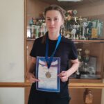 Виктория Кураева стала призёром турнира по бадминтону